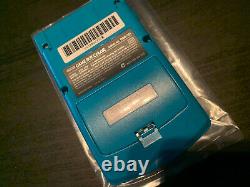 Nintendo Game Boy Color Teal Handheld Console Open Box Nouveau