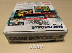 Nintendo Game Boy Color Teal Toute Nouvelle Usine Scellée
