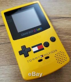 Nintendo Game Boy Color Tommy Hilfiger Special Edition Jaune Cgb-001 Excellente