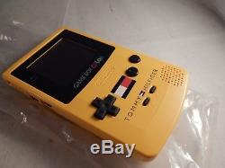 Nintendo Game Boy Color Tommy Hilfiger Yellow System (new In Box, Rare!) # S683