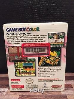 Nintendo Game Boy Color (berry) Console À Main Brand New Sealed