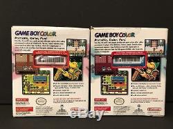 Nintendo Game Boy Color (berry & Teal) Marque Nouvelle Usine Scellée