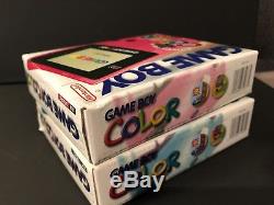 Nintendo Game Boy Color (berry & Teal) Marque Nouvelle Usine Scellée