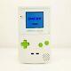 Nintendo Game Boy Color (gbc) Console White Custom Re-shell - Lcd Backlight Mod