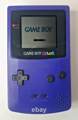 Nintendo Game Boy Color violet cgb-001