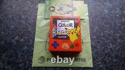Nintendo Game Boy Colour Console Japonais Pokemon Nouveau Rare