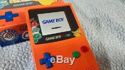 Nintendo Game Boy Console Couleur Pokemon 3ème Anniversaire Version Du Japon
