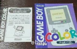 Nintendo Game Boy Couleur Ana Clear Blue Console Limited Avec Boîte