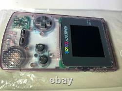 Nintendo Game Boy Couleur Atomic Purple Console Open Box