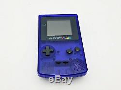 Nintendo Game Boy Couleur Bleu Minuit En Boîte Toy R Us Le Japon Import