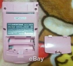 Nintendo Game Boy Couleur Console CC Sakura Edition Gbc 1998 Occasion Japon F / S Sal