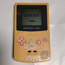 Nintendo Game Boy Couleur Gameboy Console Cardcaptor Sakura Limited Modèle Japon