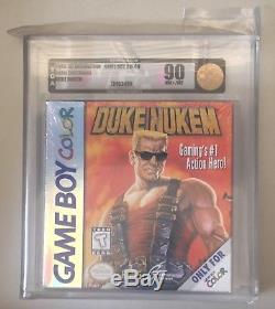 Nintendo Game Boy Couleur Gbc Duke Nukem Vga 90 Gold Level Rare Graal