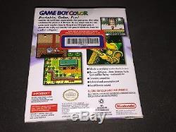 Nintendo Game Boy Couleur Grape Système De Poche Nouveau Non Ouvert Très Bonne Boîte