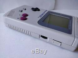 Nintendo Game Boy Couleur Gris Console (dmg-001), Manuel, Coffret Testé-b625