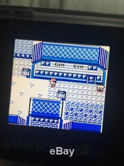 Nintendo Game Boy Couleur Horror Rétro-éclairé Ags-101 Écran Clear Shell