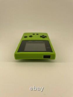 Nintendo Game Boy Couleur Kiwi Green Launch Edition Tested Works Console Cgb-001