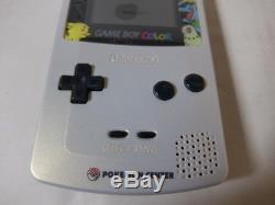 Nintendo Game Boy Couleur Pokemon Center Limited Avec 2 Jeux Rares