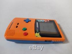 Nintendo Game Boy Couleur Pokemon Center Limited Rare! Orange Utilisé Japon Import Jp
