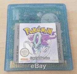 Nintendo Game Boy Couleur Pokemon Crystal Version Complete Box + Manual Cib