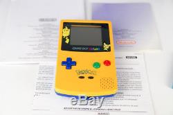Nintendo Game Boy Couleur Pokemon Édition Spéciale Avec Pokemon Kristall Ovp