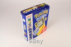 Nintendo Game Boy Couleur Pokemon Édition Spéciale Avec Pokemon Kristall Ovp