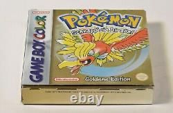 Nintendo Game Boy Couleur, Pokemon Goldene Edition, Ovp, Cib, Speichern Möglich