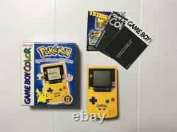 Nintendo Game Boy Couleur Pokemon Special Edition Limitée Edition Autrichienne Avec Boîte