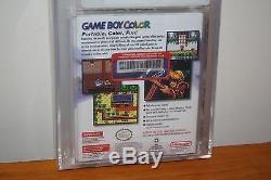 Nintendo Game Boy Couleur Raisin Console Holostrip Scellé Neuf Or Vga 85+