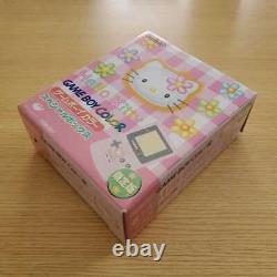 Nintendo Game Boy Couleur Rose Hello Kitty Handheld System Japan Limited