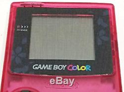 Nintendo Game Boy Couleur Sakura Taisen Limited Edition Japon Import