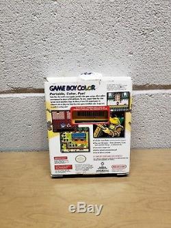 Nintendo Game Boy Couleur Tommy Hilfiger Edition Spéciale Console Complete In Box