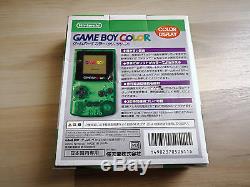 Nintendo Game Boy Couleur Vert Clair Edition Limitée