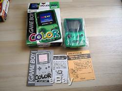 Nintendo Game Boy Couleur Vert Clair Edition Limitée