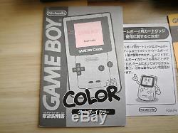 Nintendo Game Boy Couleur Vert Clair Edition Limitée