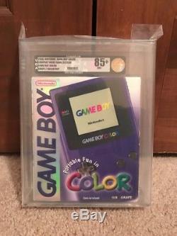 Nintendo Game Boy Couleur Vga 85+ Nm + Atomic Purple (raisin)