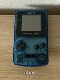 Nintendo Game Boy Couleur X Ana Collaboration 4000 Unités Bleu Clair Limité