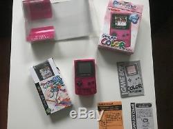Nintendo Game Boy Game Boy Couleur Spéciale Boîte Limitée Sakura Taisen En Boîte Ovp