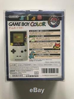 Nintendo Game Boy Game Boy Couleur Spéciale Limitée Pokemon Edition Blanc En Boîte Ovp
