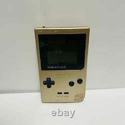 Nintendo Game Boy Light Gold Console De Couleur Mgb-101 Corps Principal Seulement Fedex