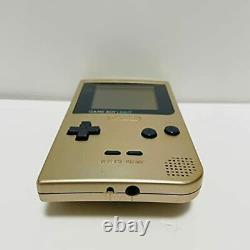 Nintendo Game Boy Light Gold Console De Couleur Mgb-101 Corps Principal Seulement Fedex