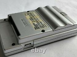 Nintendo Game Boy Light Silver Console Couleur Mgb-101, Manuel, Boxed Set-d0826