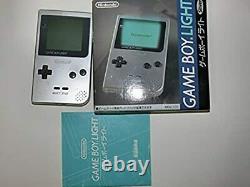 Nintendo Game Boy Light Silver Console Couleur Mgb-101, Manuel, Boxed Tested Fedex