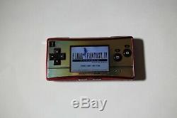 Nintendo Game Boy Micro 20e Anniversaire Couleur Nes Famicom