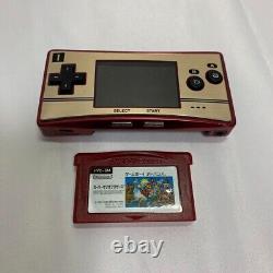 Nintendo Game Boy Micro 20ème Anniversaire Couleur Famicom