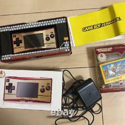 Nintendo Game Boy Micro 20ème Anniversaire Famicom Couleur Et Super Mario Bros