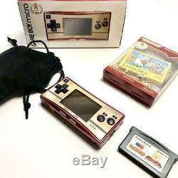 Nintendo Game Boy Micro 20th Anniversary Edition Nes Couleur Jeux Mario Utilisé