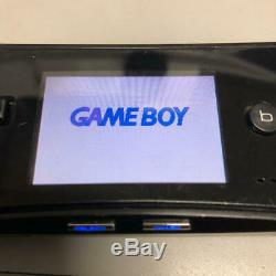 Nintendo Game Boy Micro Console Couleur Noir Japon Importation Testé Utilisé Dhl Travail
