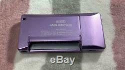 Nintendo Game Boy Micro Console De Jeu Color Purple Testé Utilisé Japon Dhl Travail