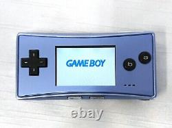 Nintendo Game Boy Micro Console Uniquement Modèle Blue Japan. 2